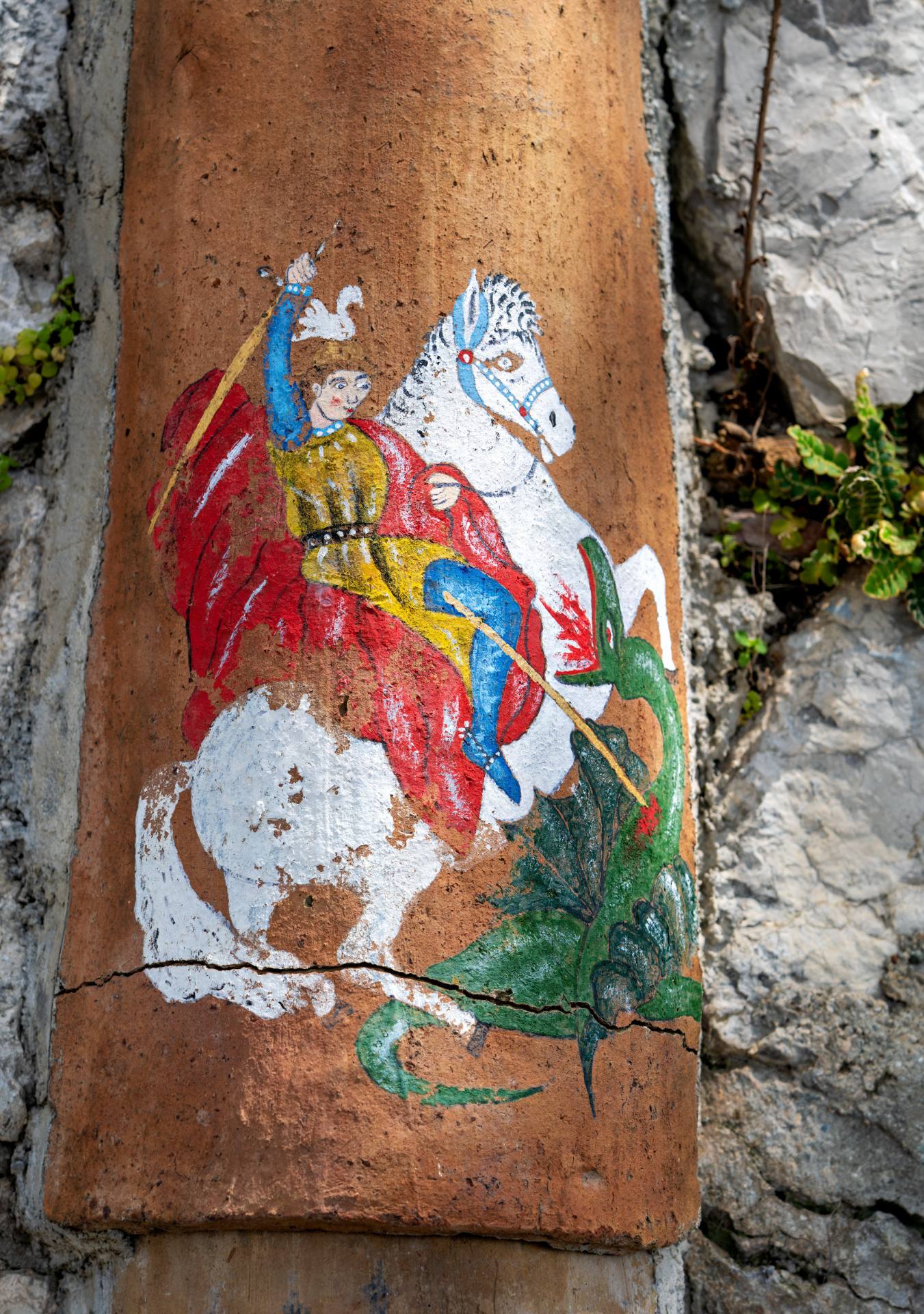 Motiv im Castello di Mola